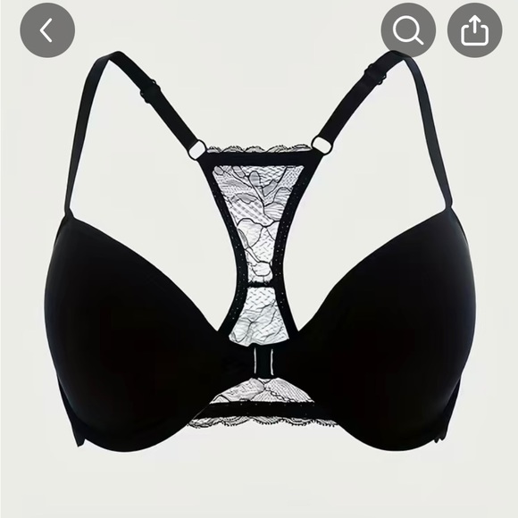 34B Lace Razorback Bra - Picture 1 of 8